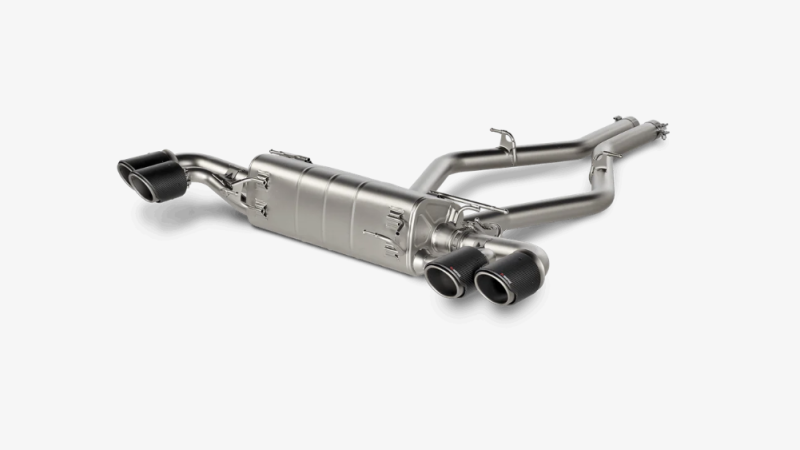 Photo of Akrapovic Slip-On Line Titanium Sport Exhaust for the Alfa Romeo Stelvio Quadrifoglio - Image 2